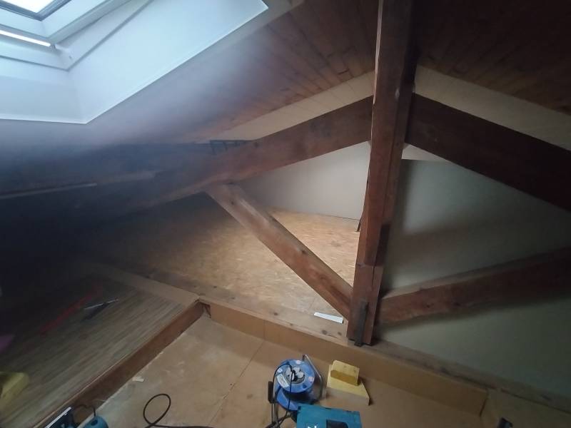 Ferme tradi les 2 charpentiers.Toulous